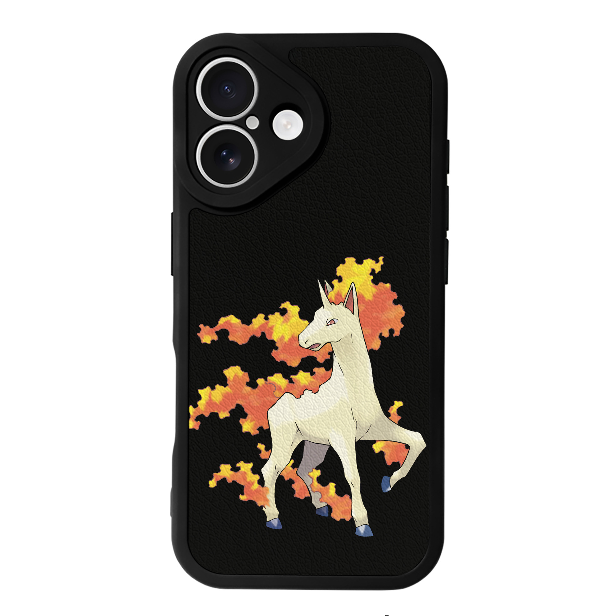 （画像用） ポケットモンスター Pokémon 【iPhone 16シリーズ対応】シリコンスマホケース（レザー調） 材質：シリコン